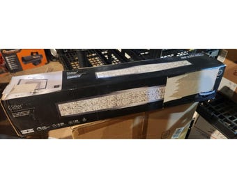 Lámpara de tocador LED Artika Glitter de 27 pulgadas / Estilo contemporáneo brillante 1415410 - Sin probar