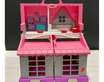 Casa de juegos vintage de Fisher-Price Little People