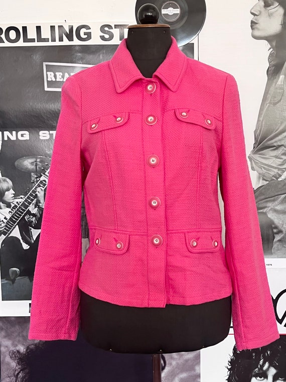 Pink short shop jacket
