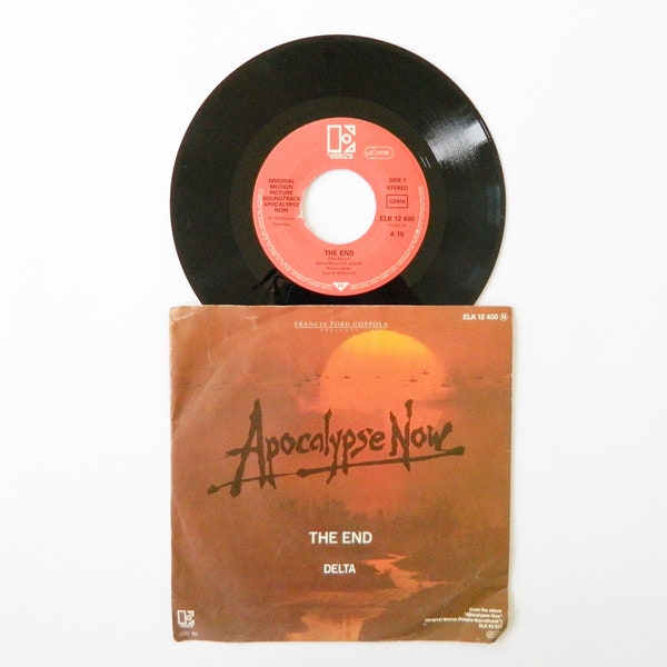 Apocalypse Now Vinyl 1979 / The End 45 rpm Doors / Schallplatte / records