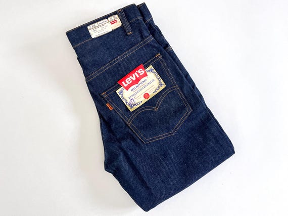 70s Levi's 646　1970年代 1970s Levis Jeans 646 Bell Bottoms Deadstock Dark Blue True