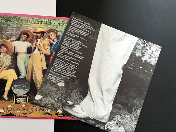 Vinyl Kid Creole & the Coconuts Tropical Gansters LP 80s / Latin