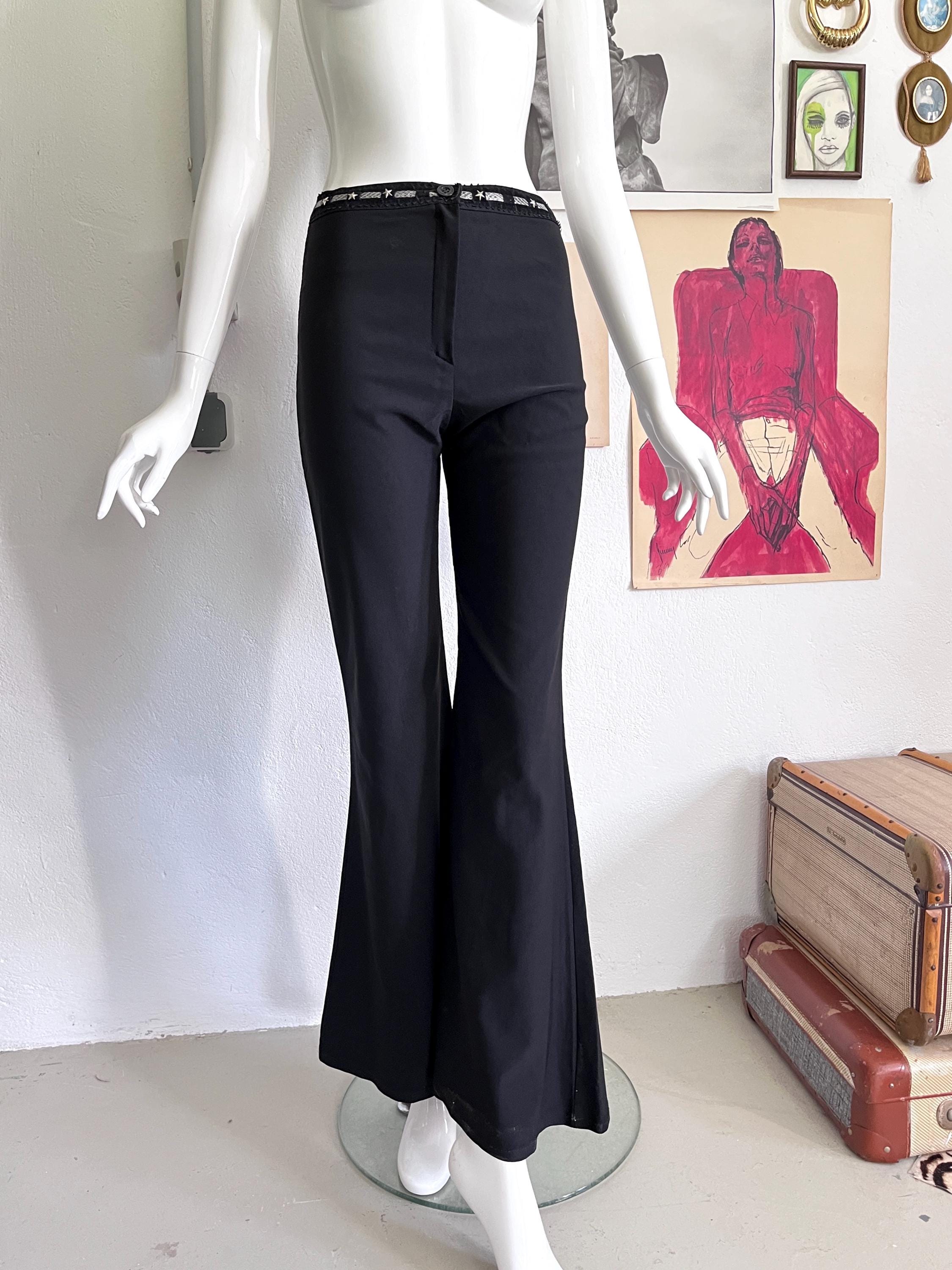 90s Pants Black Viscose / Vintage Flared Pants / Black Pants Women / Wide Flare / Women's Pants With Wide Legs / Hip Pants - Etsy 90s Pants Black Viscose / Vintage Flared Pants / Black Pants Women / Wide Flare / Women's Pants With Wide Legs / Hip Pants - Etsy