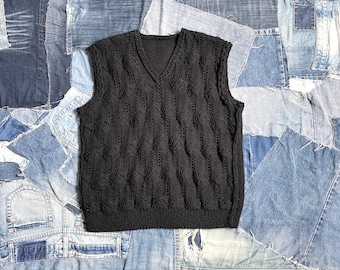 90s Wool Yak Knit Sweater Vest: Eileen Fisher Sleeveless Jumper - Etsy