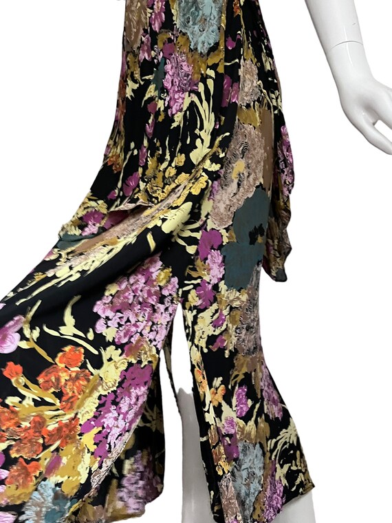 Amazing Dress Flower Viscose True Vintage 1990s d… - image 5