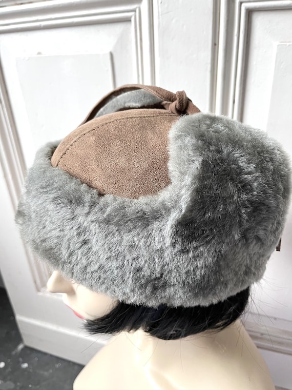 Mütze Im Newsboy-Stil Aus Schwarzem Kunstleder Produktbild-Vorschau 10