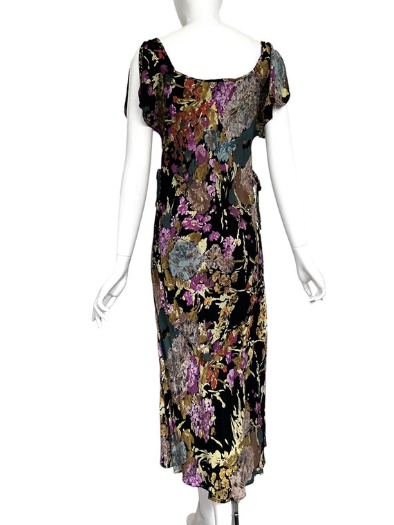 Amazing Dress Flower Viscose True Vintage 1990s d… - image 2