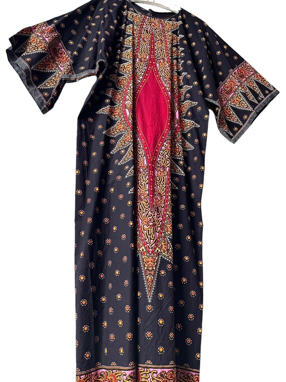70s dress India / vintage dress / dress wide slee… - image 6