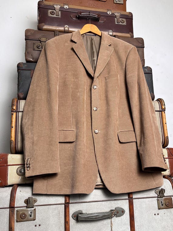 WE Fashion corduroy jas brique