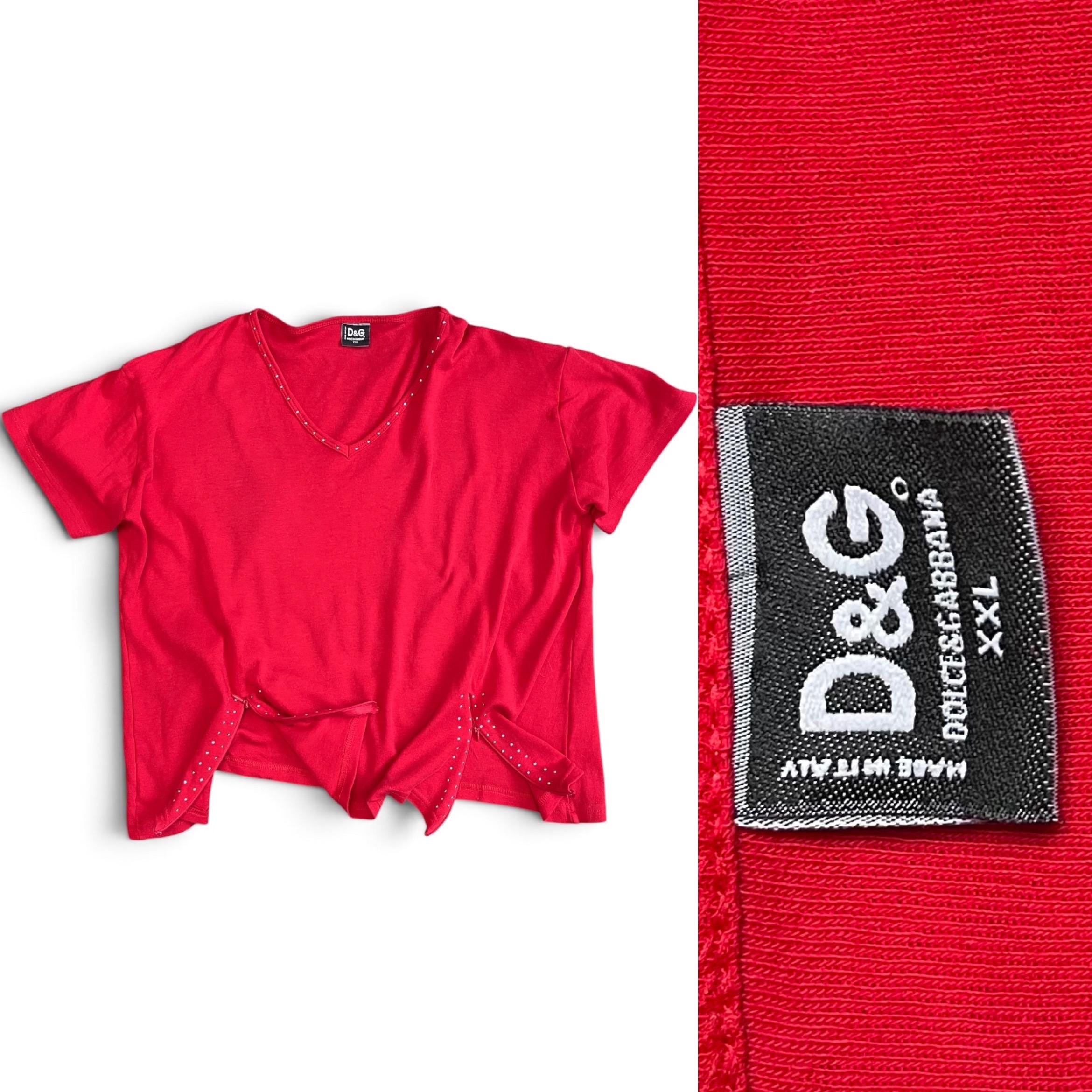 トップス D&G vintage tshirt Dolce & Gabbana Vintage Tshirt - Etsy