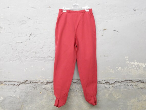 1950s pants / 50s ski pants / stretch pants / vint