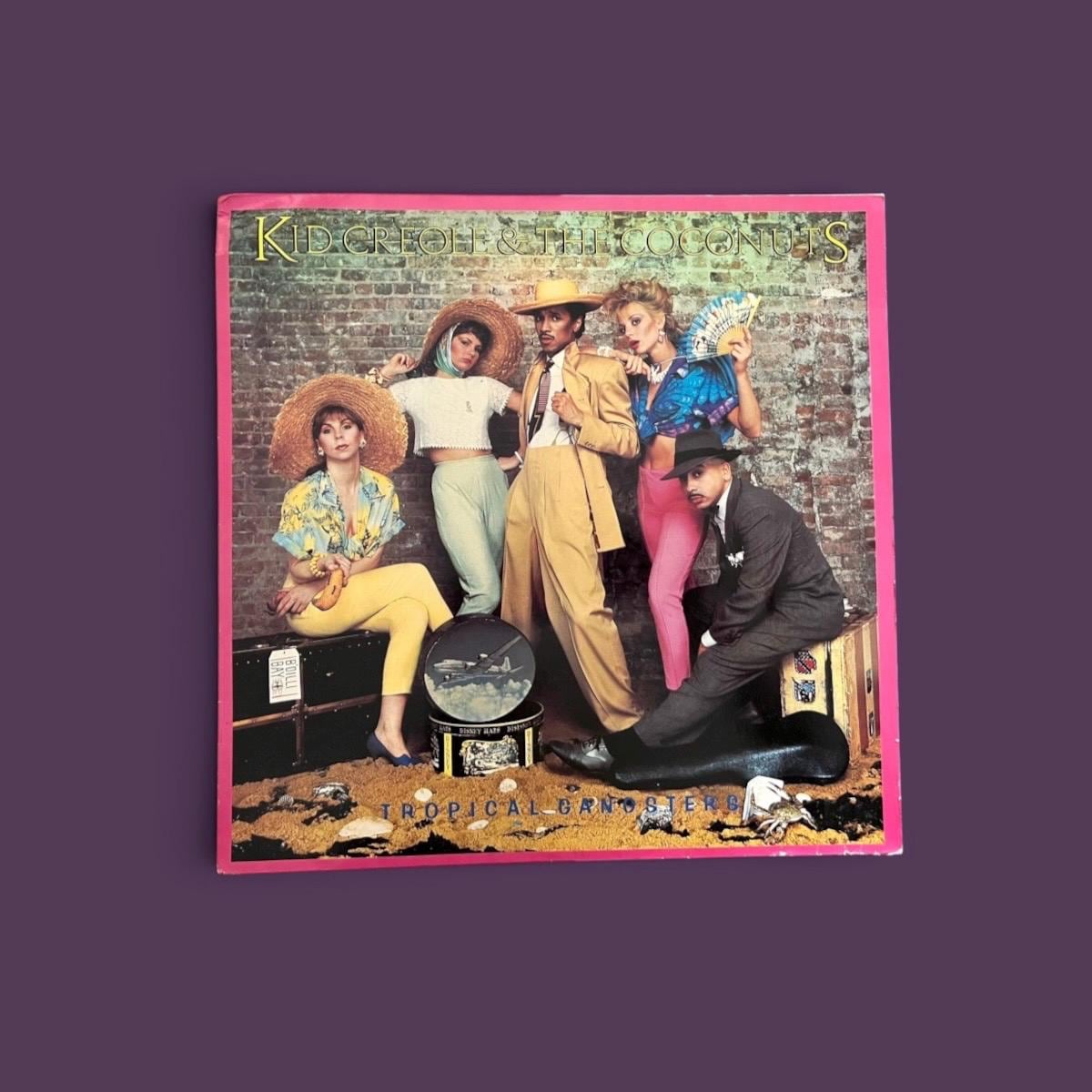 Vinyl Kid Creole & the Coconuts Tropical Gansters LP 80s / Latin
