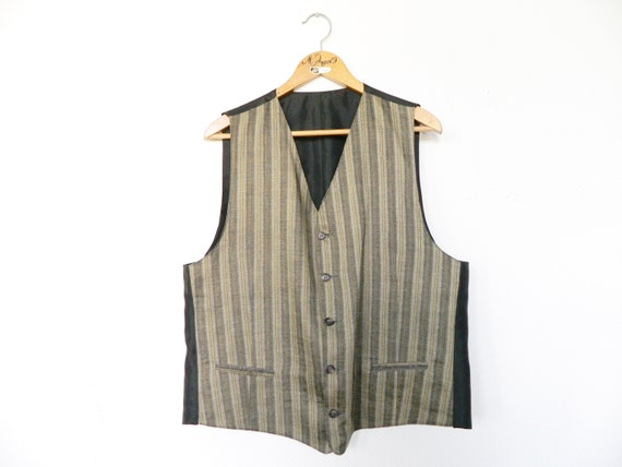 Men's vest / vintage vest men / vintage vest, 80s