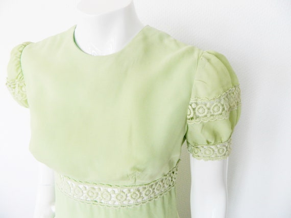 70s Princess Dress / elegant evening dress / 70s d