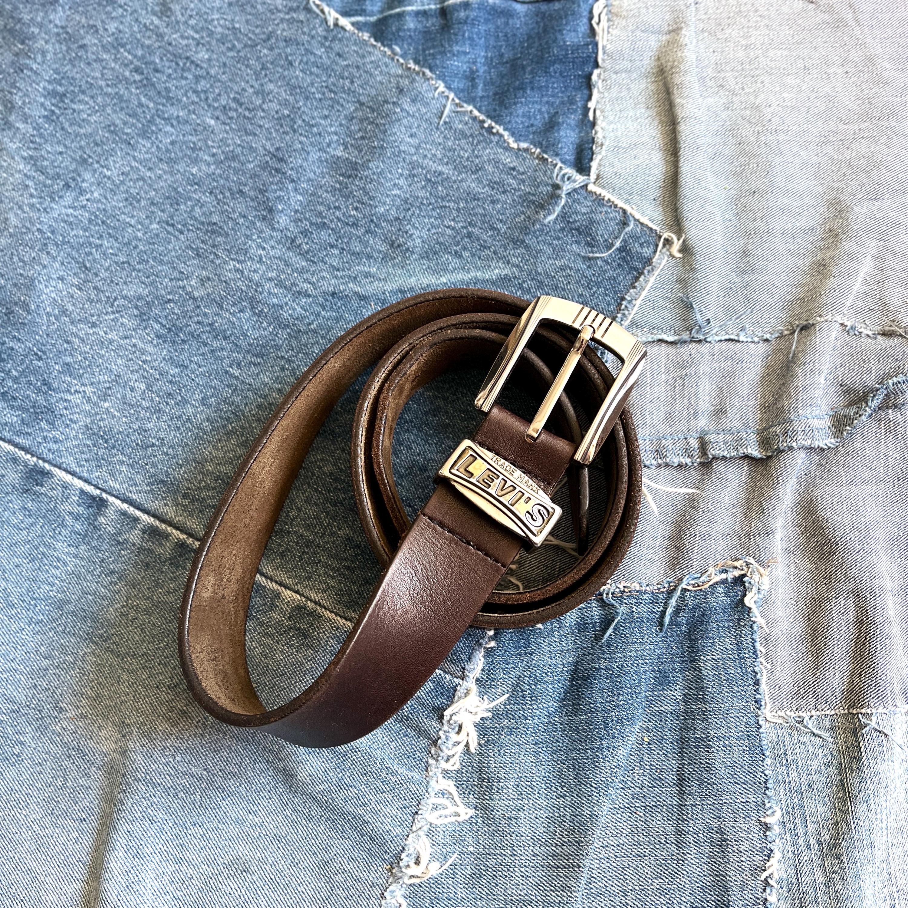 Levi's® WESTERN PLAQUE BELT - Riem - regular black/zwart