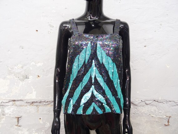70s Top Silk / Silk Shirt 70s / Top Silk / Evening