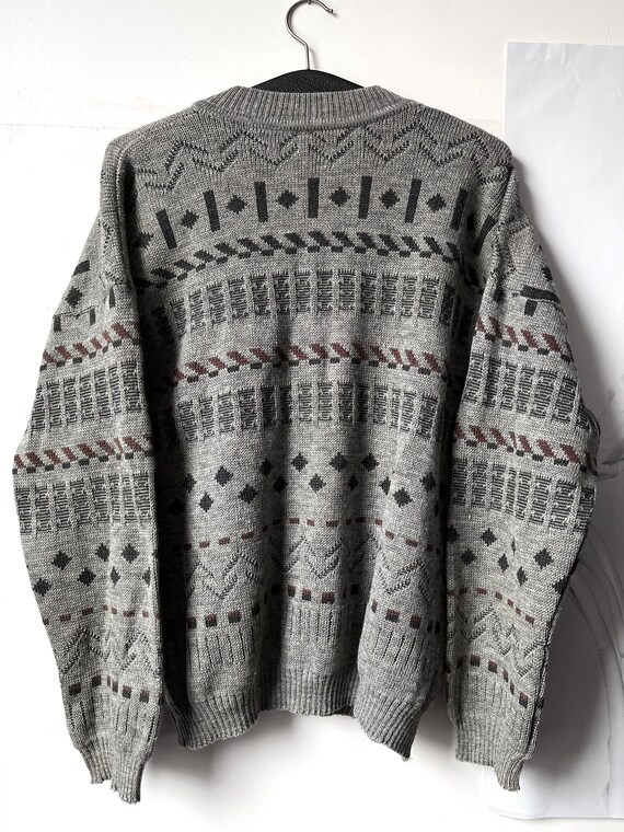 1970s cardigan man new wool / vintage cardigan / 70s  - Gem