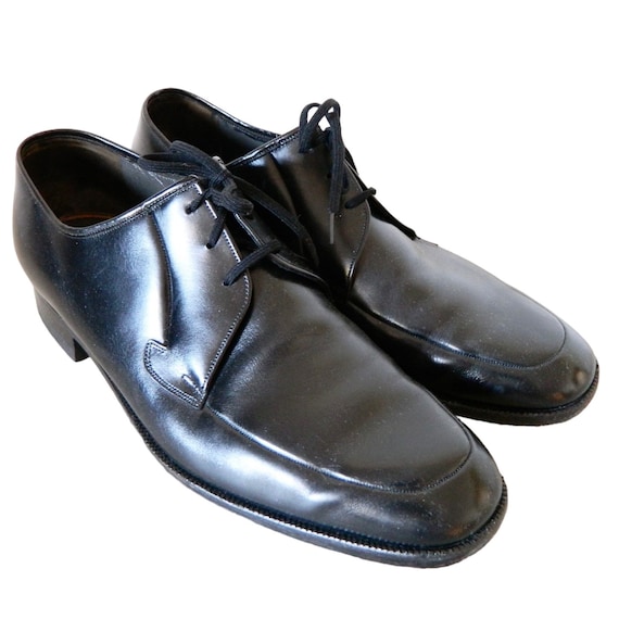 Vintage Herrenschuhe / vintage shoes / Männerschuhe / Salamander Herren Schuhe / Lederschuhe / Schuhe schwaz Leder