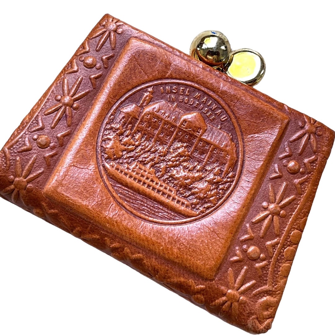 Monedero Pequeño Matador 559 – Piel De Vaca Vintage, RFID, Hecho A Mano, Color Hunter Marrón