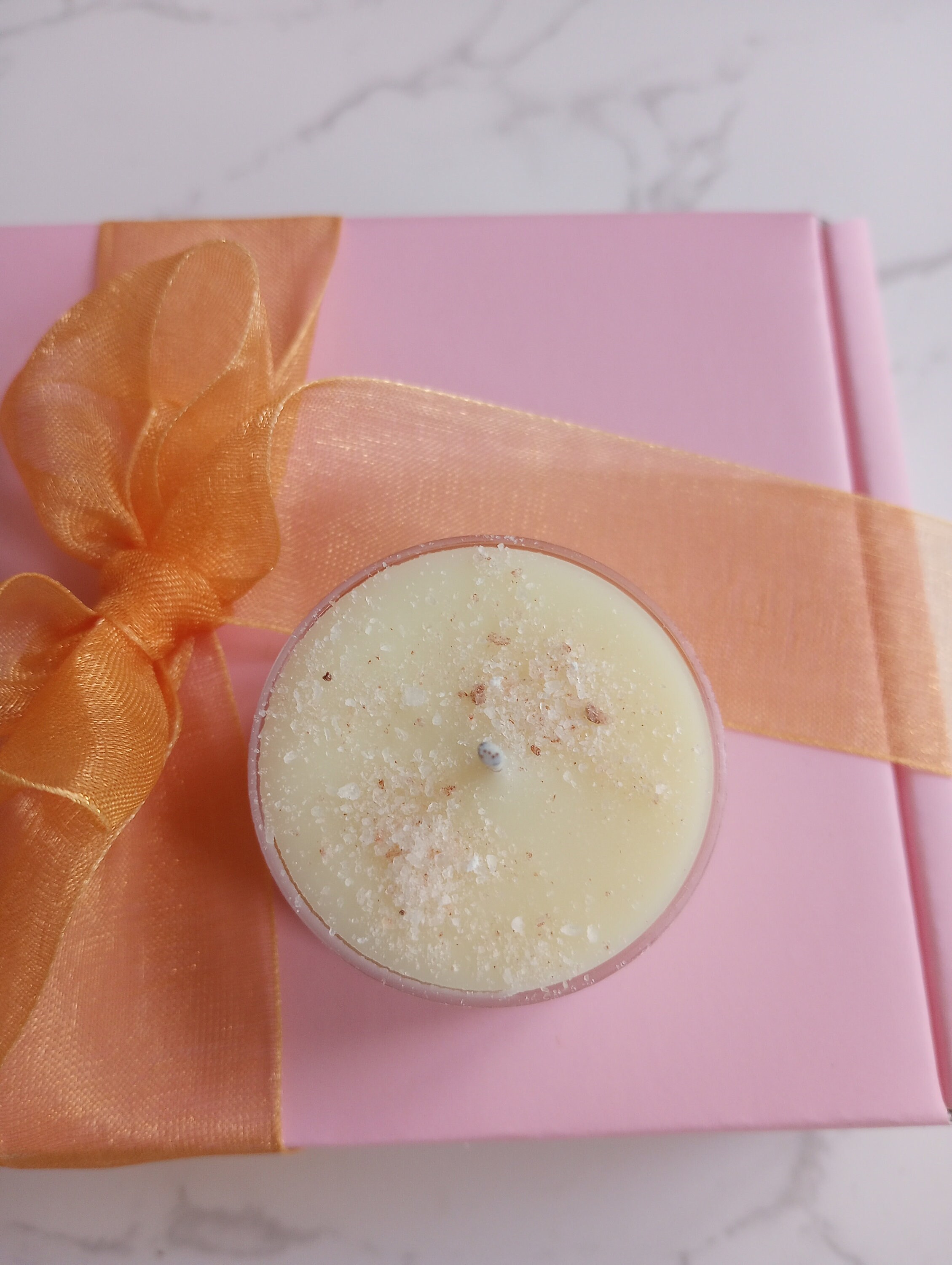 Pink Himalayan Salt Candle Holder Tealight Set/heart Shaped Etsy