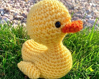 Duckling-Crochet-Amigurumi-Crochet Duckling-Crochet Animal-Stuffed Animal-Crochet Ducklings-Duckling Stuffed Animal-Handmade-Baby Shower