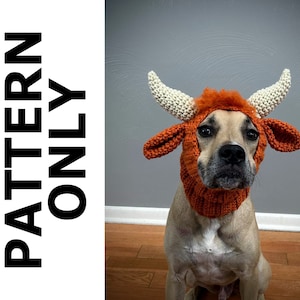 Giraffe Dog Snood Cowl Pattern-dog Snood-dog Snood Crochet Pattern