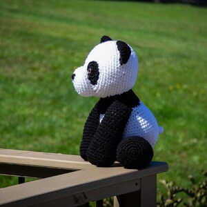 Pepper The Panda Pattern-Panda Crochet Pattern-Amigurumi Pattern-Crochet Panda-Crochet Animal-Stuffed Animal-Crochet Panda-Crochet Pattern image 2