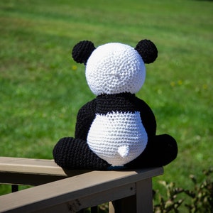 Pepper The Panda Pattern-Panda Crochet Pattern-Amigurumi Pattern-Crochet Panda-Crochet Animal-Stuffed Animal-Crochet Panda-Crochet Pattern image 3