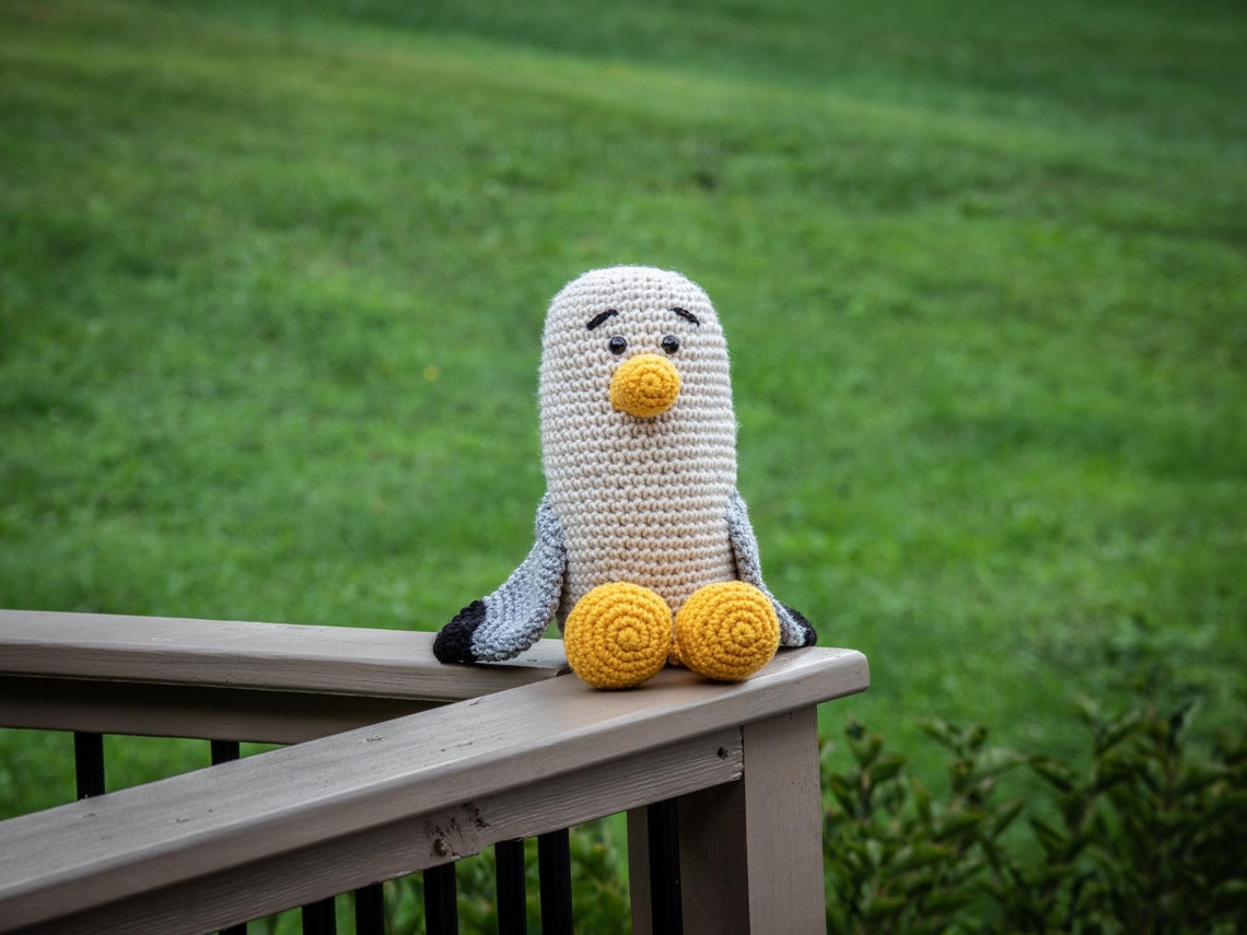 Seagull-crochet-amigurumi-crochet Seagull-crochet - Etsy