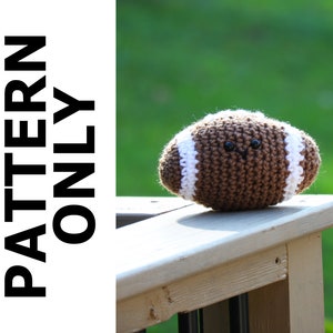 Football Pattern-Football Crochet Pattern-Amigurumi Pattern-Crochet Football-Crochet Animal-Stuffed Animal-Amigurumi Footbal-Crochet Pattern