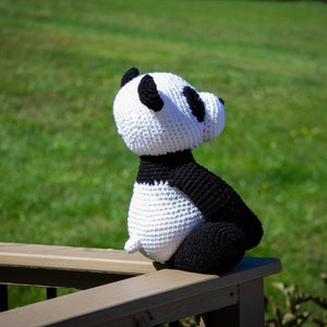 Pepper The Panda Pattern-Panda Crochet Pattern-Amigurumi Pattern-Crochet Panda-Crochet Animal-Stuffed Animal-Crochet Panda-Crochet Pattern image 4