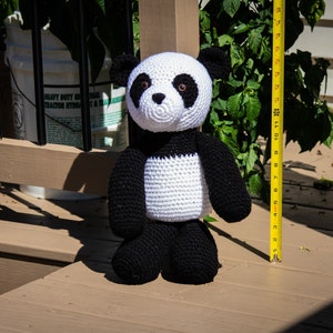Pepper The Panda Pattern-Panda Crochet Pattern-Amigurumi Pattern-Crochet Panda-Crochet Animal-Stuffed Animal-Crochet Panda-Crochet Pattern image 6