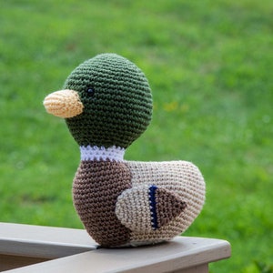 Duck-Crochet-Amigurumi-Crochet Duck-Crochet Mallard-Crochet Animal-Stuffed Animal-Crochet Ducklings-Duck Stuffed Animal-Handmade-Baby Shower