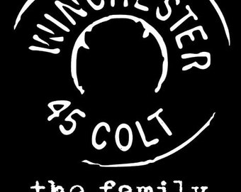 Winchester | 45 Colt | Supernatural | Vinyl Decal