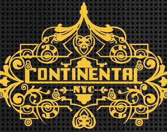 Continental Hotel | John Wick | SVG oder PDF | Sofort Download!