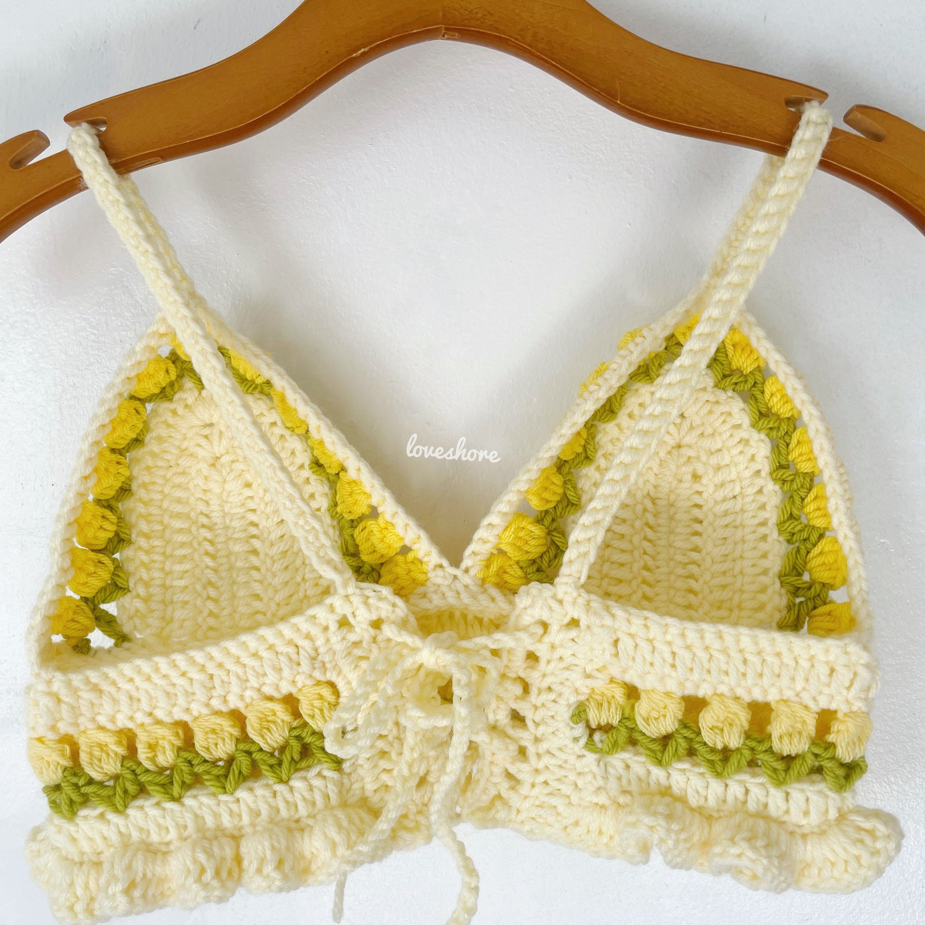 Tulip Crochet Bralette | Etsy
