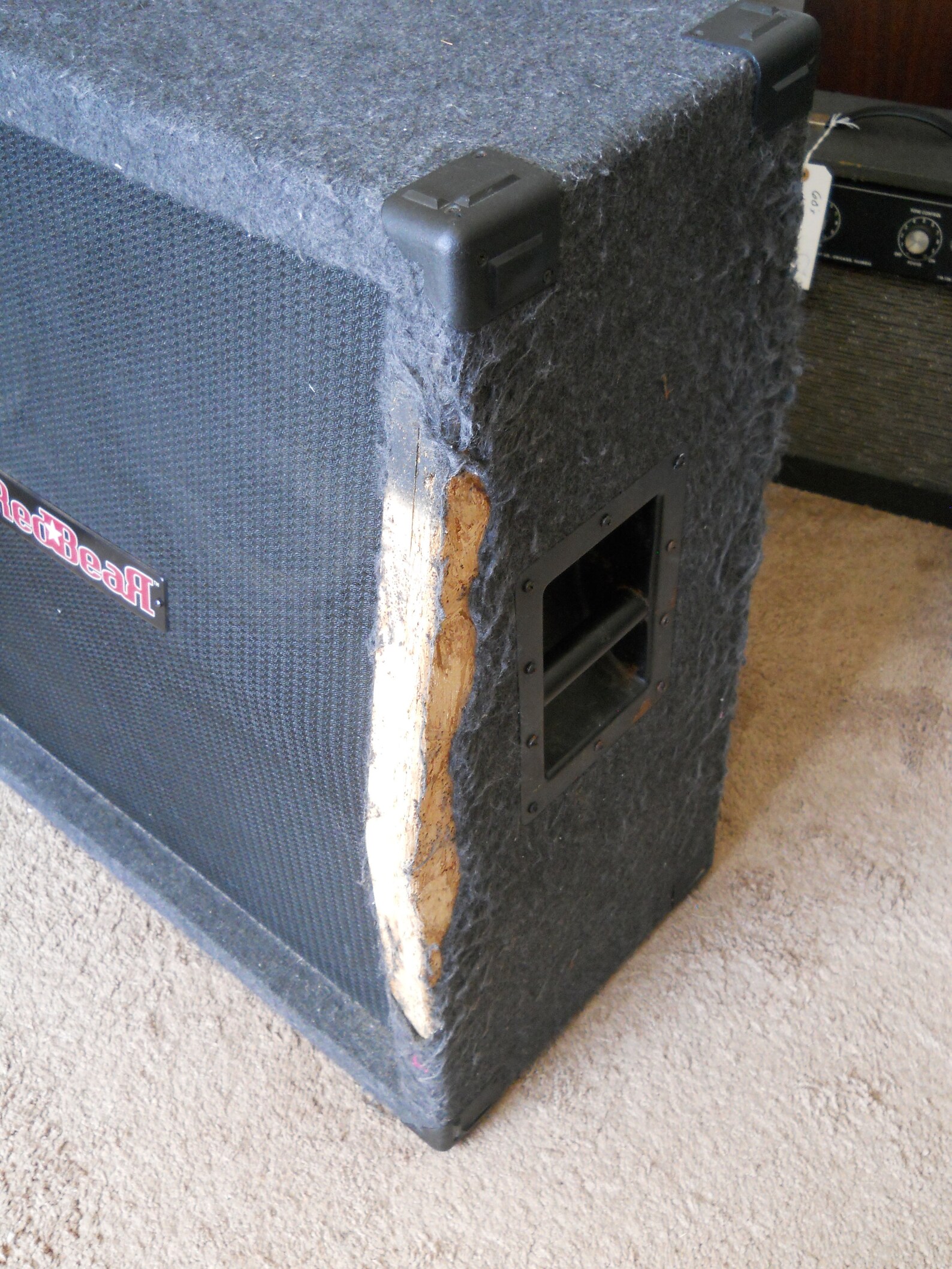 Vintage 1990s Guitar Speaker Red Bear 4x12 Etsy