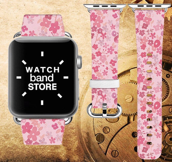 Apple Watch Band Pink Floral iWatch band iWatch for women Etsy