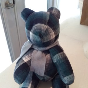 Memory bear with voice recorded, memory bear, keepsake, stuffed animal, father&#39;s day