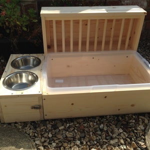 3 in 1 XL Rabbit Feeder with Bowls