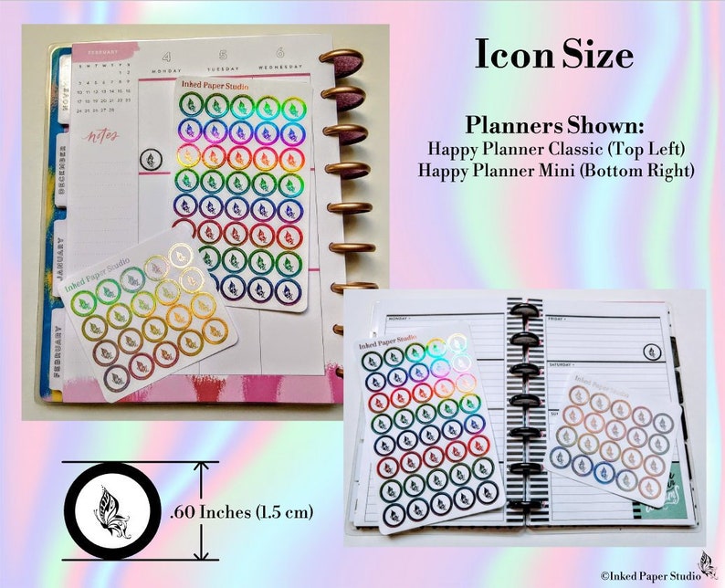 Baby Small Planner Stickers Reminder New Born Baby Shower It/'s A Boy Icons 2 Sheet Size Options Maternity Foiled Stickers