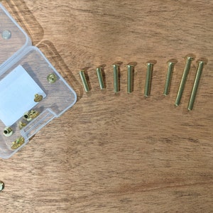 Extra Screws and Binding Posts for Guest Books Dragon Forged Studios