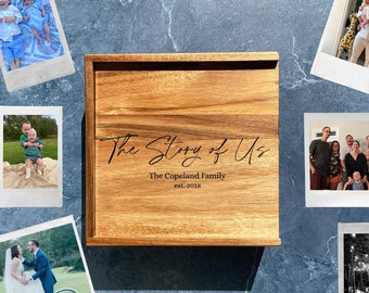 Mom keepsake box. Gift for Mom. Family Memory Box, Custom Keepsake Box,Memory Box, Gift for Families, Family Photo Keepsake Storage Box