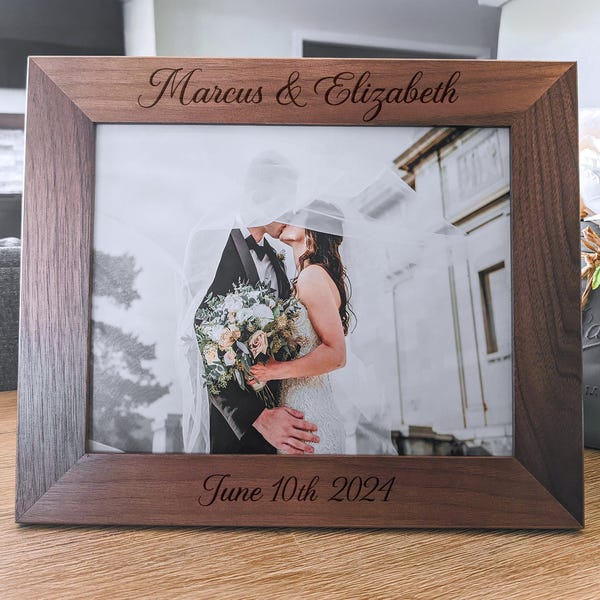 Personalized Picture Frame - Etsy