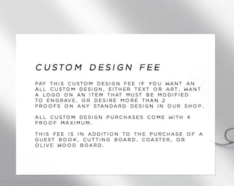 Custom Design Fee Dragon Forged Studios