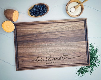 Wedding Gift, Housewarming Gift, Anniversary Gift, Engagement Gift, Personalized Cutting Board, Engraved Cutting Board, Custom Cutting Board