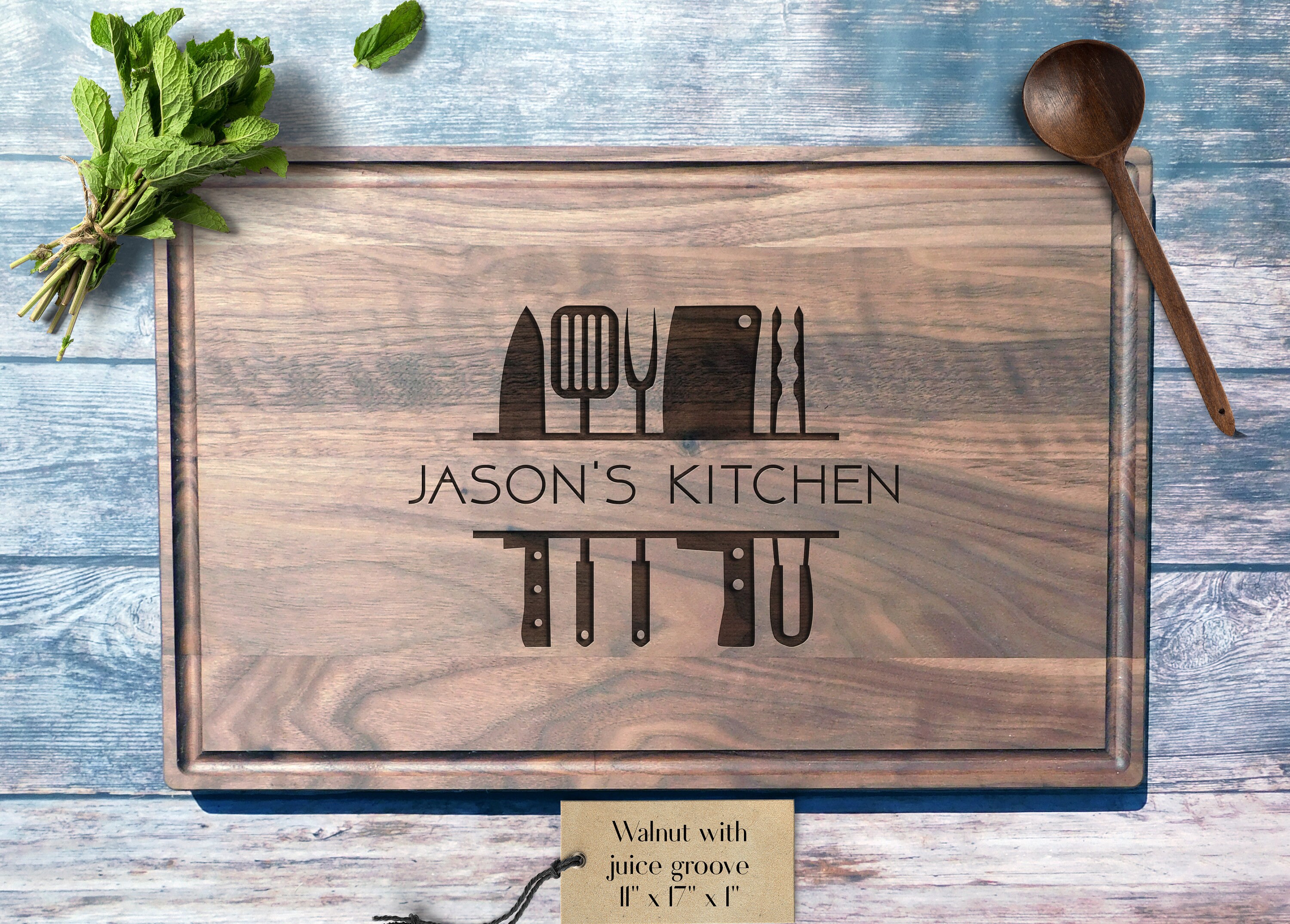 Engraved Cutting Board Gift for Chef or Cook. Custom Cutting Etsy