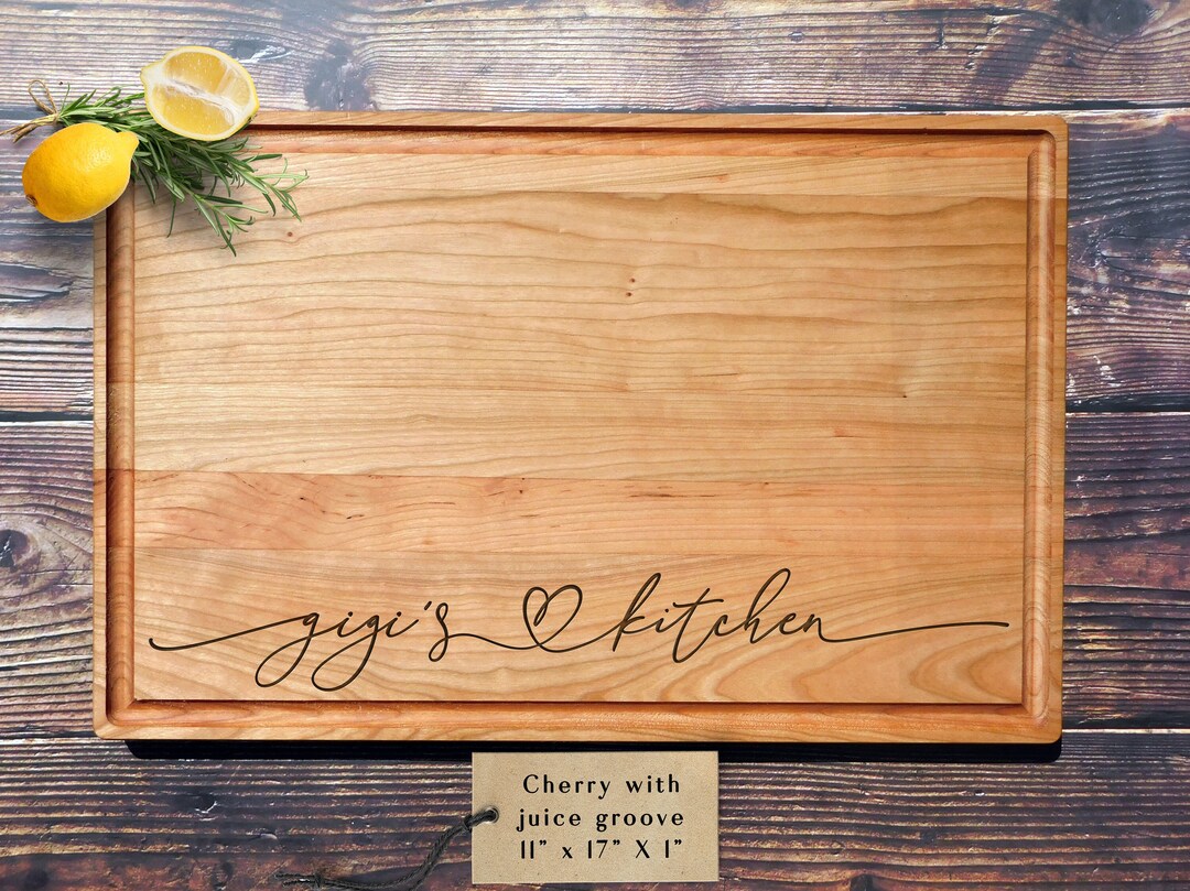 Custom Cutting Board for Mom. Kitchen Gift for Mom. Engraved Cutting