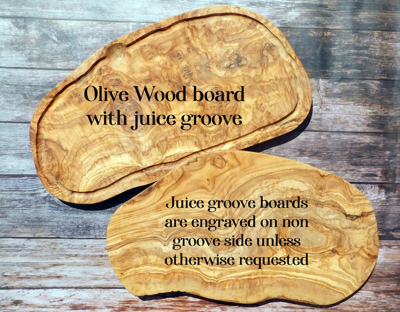 Custom Cutting Board Custom Olive Wood Cutting Board. image 3