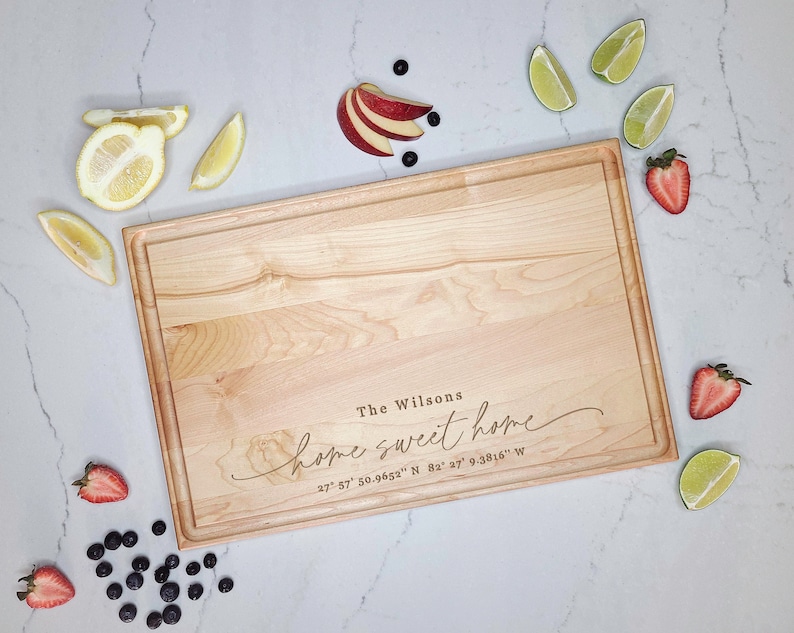 Home Sweet Home Cutting Board - Thumbnail 4